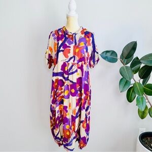Masai Nahala floral Lagenlook Popover Dress